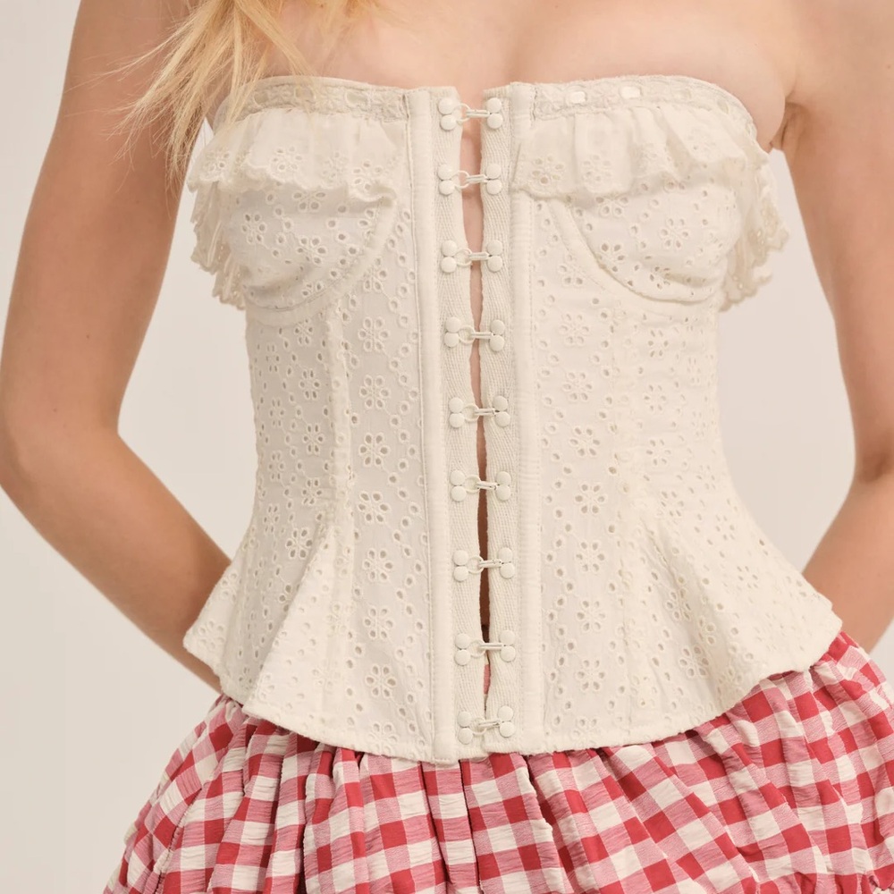 For Love and Lemons Tea Time Corset Top